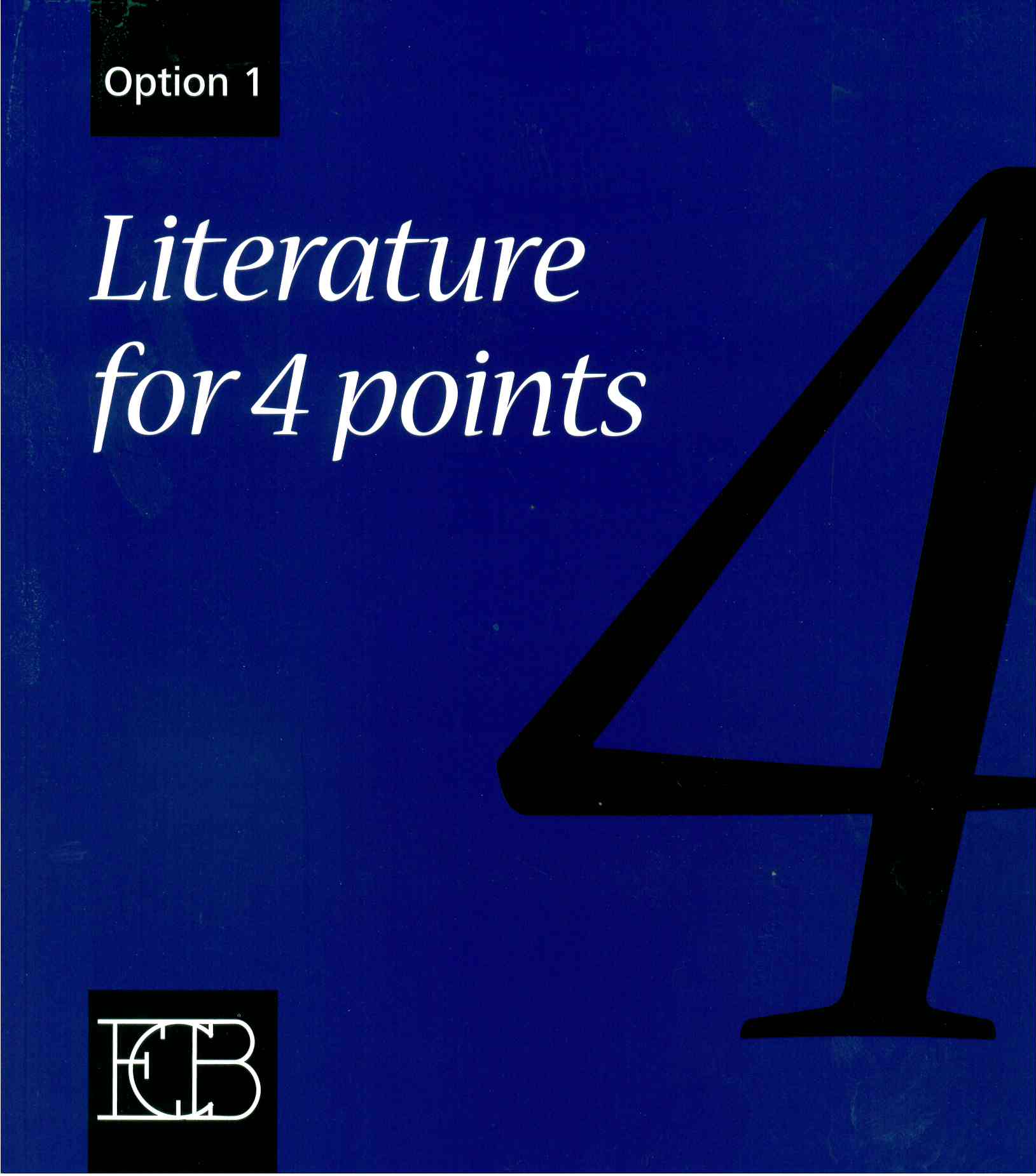 LITERATURE FOR 4 POINT- OPTION 1
