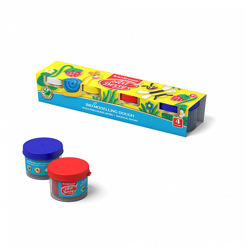 ARTBERRY פלסטלינה 4 צבעים *35 גר