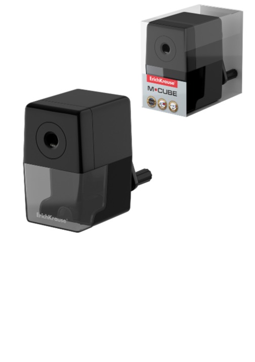 מחדד M-CUBE עם ידית שחור