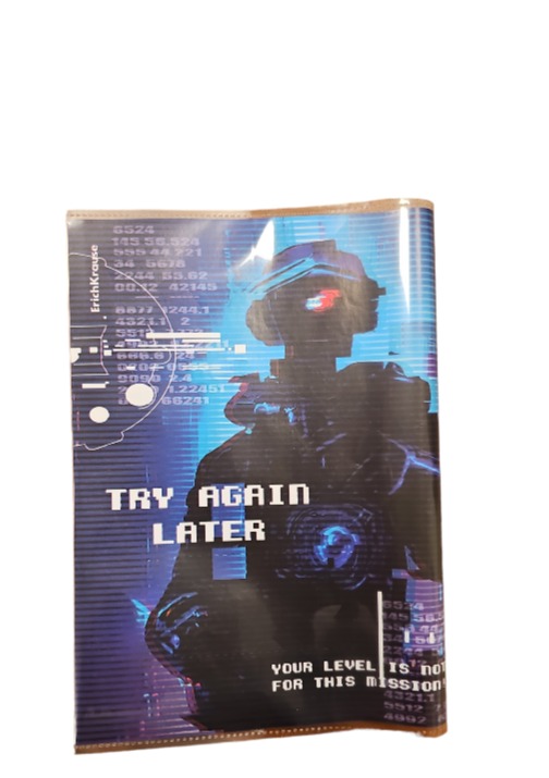 מארז 10+10 יח' עטיפות A5 למחברת CYBER GAME